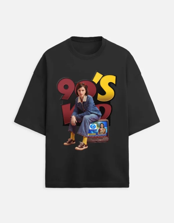 90's Kid Terry Oversized T-Shirt