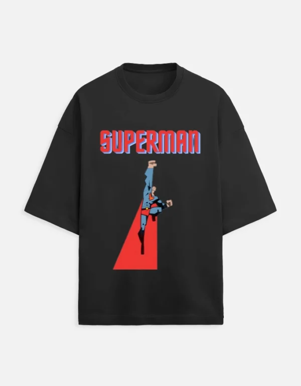 Superman Terry Oversized T-Shirt