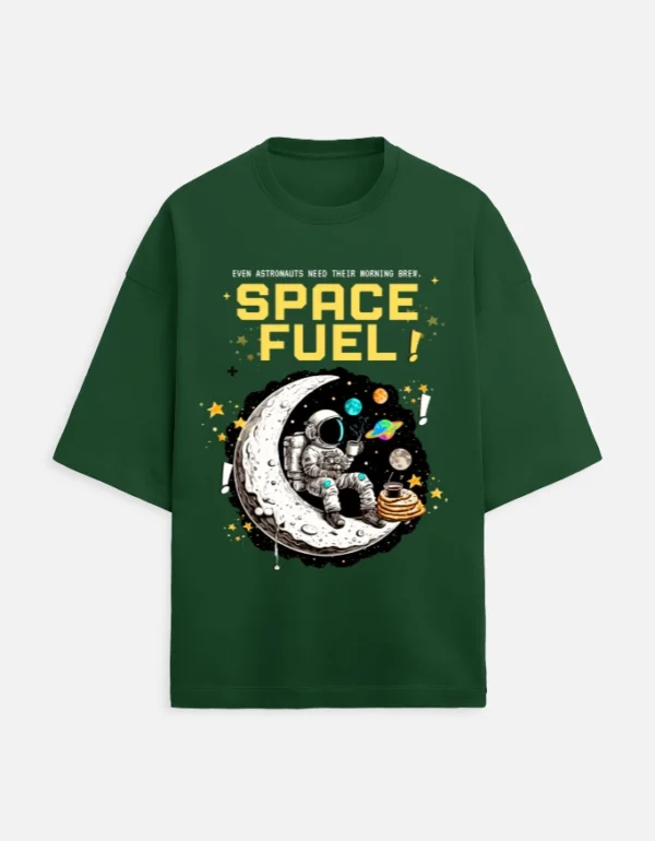 Space Fuel Terry Oversized T-Shirt